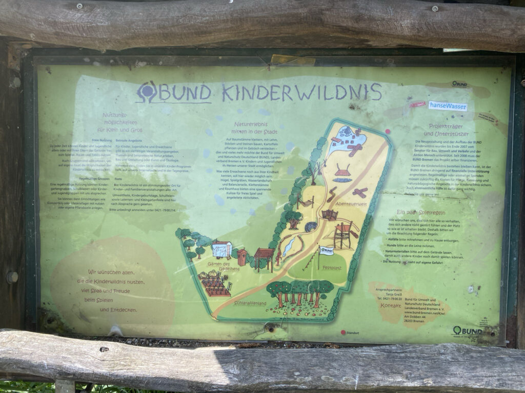 Karte der Kinderwildnis